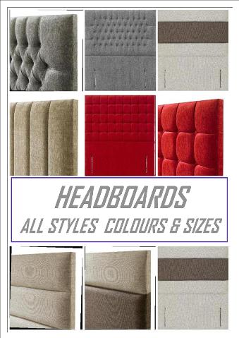 headboards all colours and fabrics